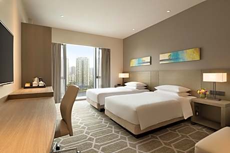 Twin Room with Sofa Bed and River View