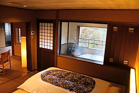 Honami Room with Living Room, Open-Air Onsen and Foot Bath