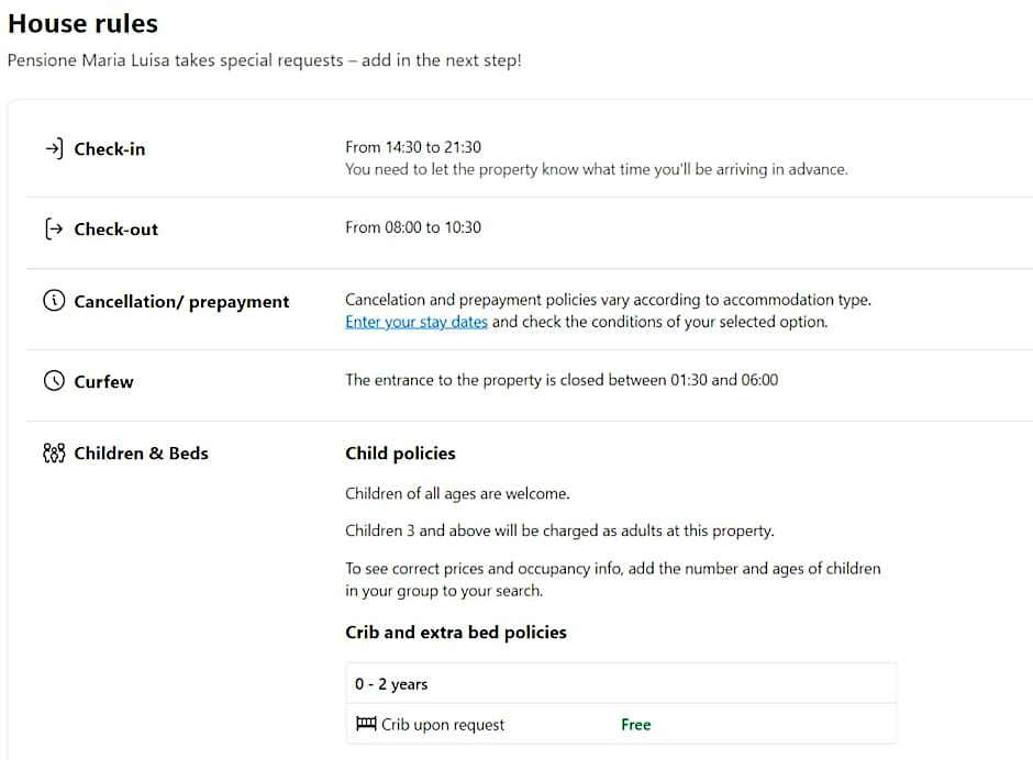 Pensione Maria Luisa