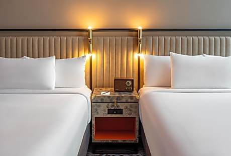 Interior Queen Room with Two Queen Beds