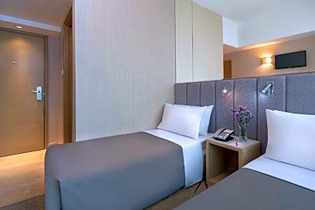 Standard Twin Room with Sandblasted Window