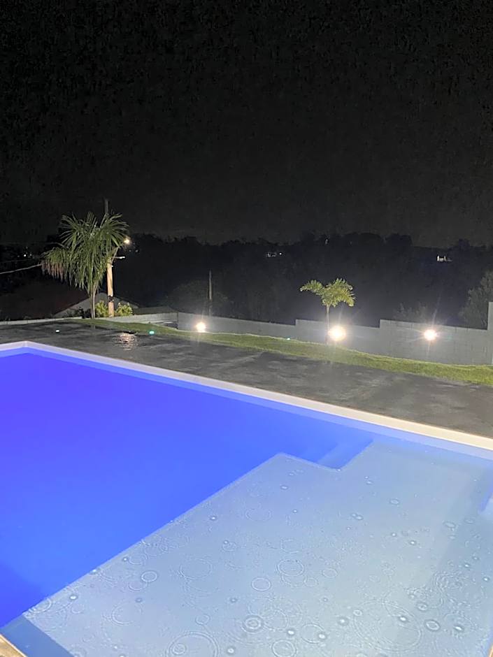 Espaço Mattigor, Chácara mil m2, piscina grande com prainha e vista deslumbrante
