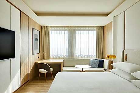 Superior Family Room with One King Bed and City View