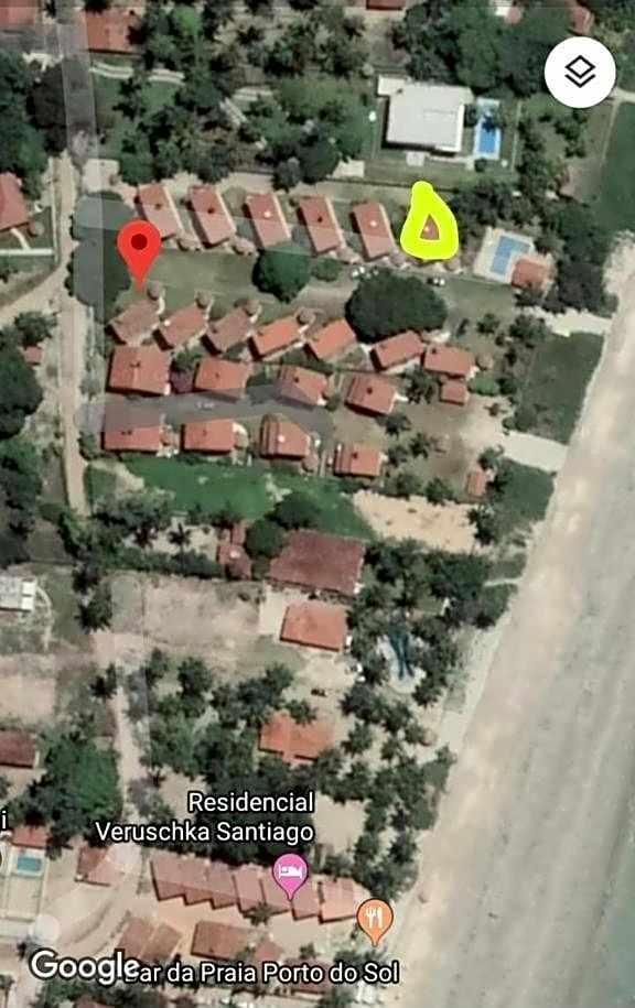 Condomínio na beira mar