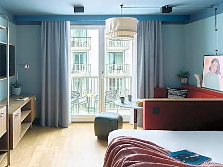 Studio with Balcony