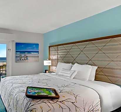 New 2025-Ocean Sands Beach Boutique Inn -Sauna and Saltwater-Mineral Pool until 4AM-Free Beach Bikes and Golf Carts for Famous 