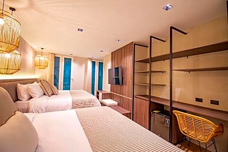 Deluxe Double Room with Two Double Beds