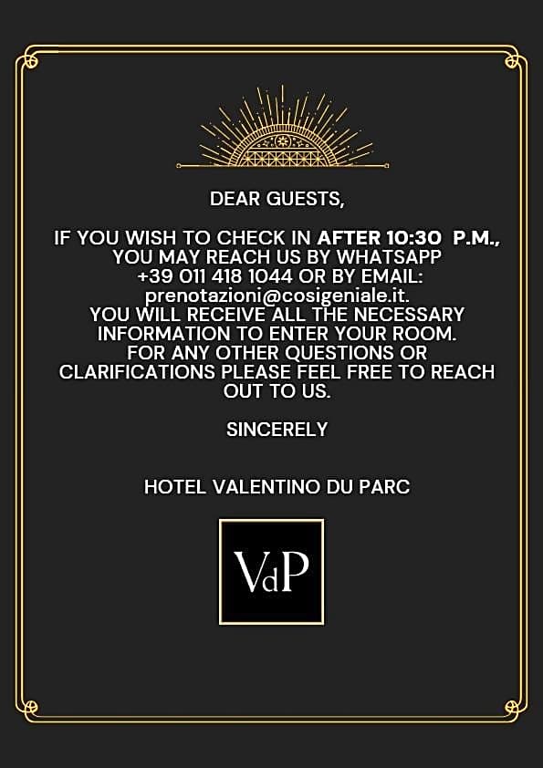 Hotel Valentino Du Parc