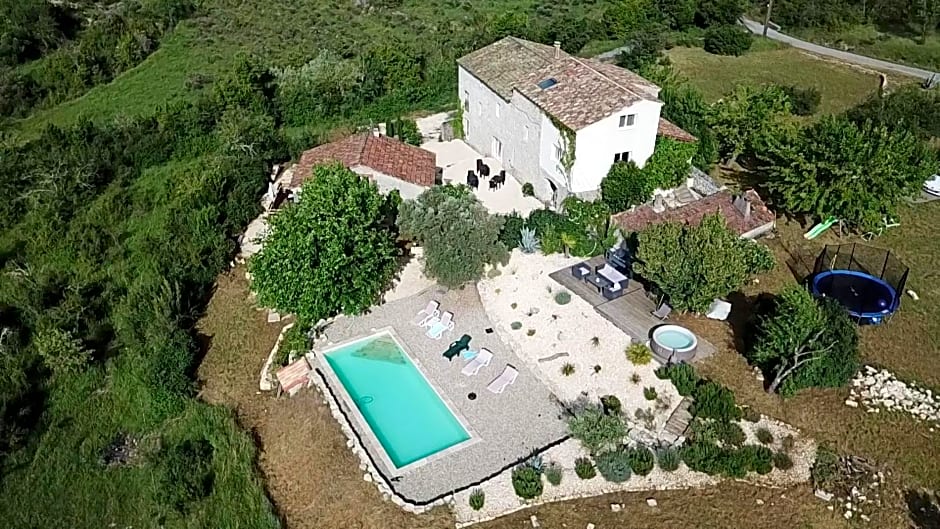 Les agaves piscine panoramique vue exceptionnelle