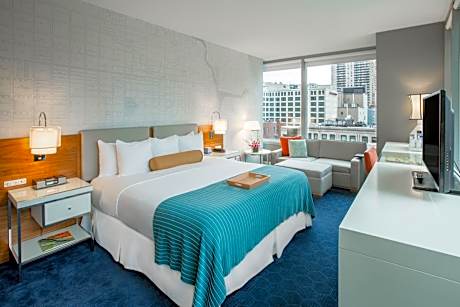 Deluxe Queen Room with Two Queen Beds City View