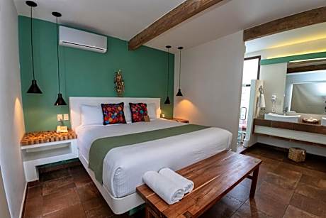 Junior Suite with Terrace King Size Bed