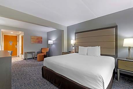 1 King Bed Nsmk Pillow Micrfg Full Breakfast