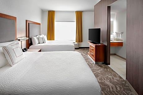 Suite with Two Double Beds and Sofa Bed
