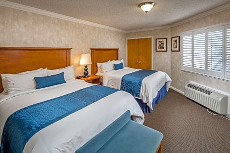 2 Queen Beds, Non-Smoking, High Speed Internet Access, Coffee Maker, Hairdryer, Iron And Ironing Board, Full Breakfast