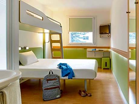 Triple Room with One Double Bed and One Bunk Bed