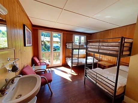 Family Room with Shared Bathroom and Mountain View