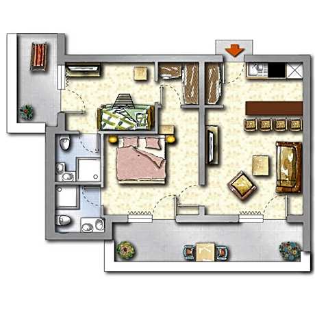 Two-Bedroom Apartment