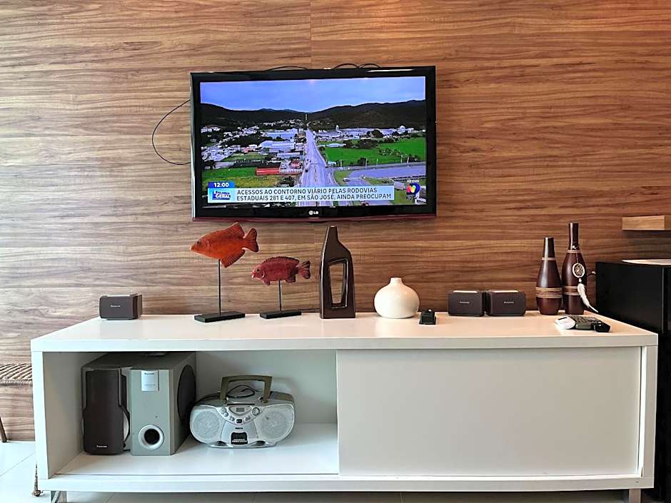 B931 Apto 3 quartos p/ 7 pessoas em Bombinhas SC