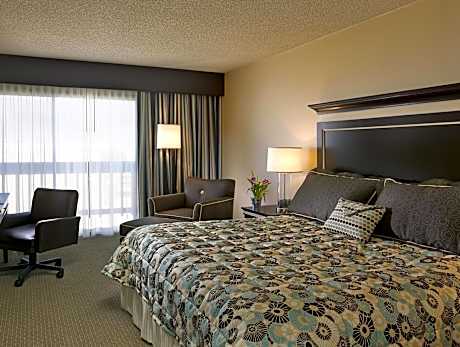 1 King Bed  - Mobile/Hearing Accessible - Roll In Shower