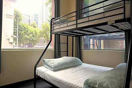Bed in 2-Bed Mixed Dormitory Room with Shared Bathroom