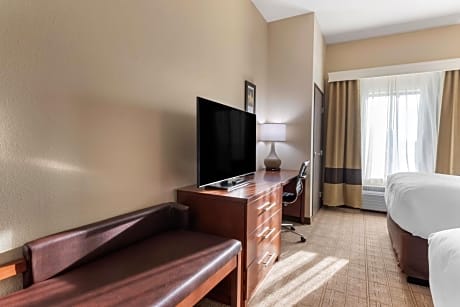 Accessible Queen Room with Two Queen Beds and Sofabed - Accessible Tub/Non Smoking