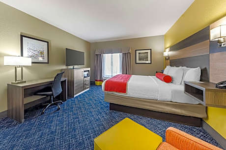 Suite-1 King Bed Non-Smoking Jacuzzi Microwave And Refrigerator Wi-Fi Full Breakfast