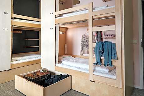 Bed in 6-Bed Female Dormitory Room