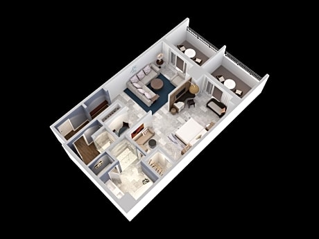 Club Suite, 1 Bedroom, Non Smoking, Balcony (Club Level) (1 Double Bed)