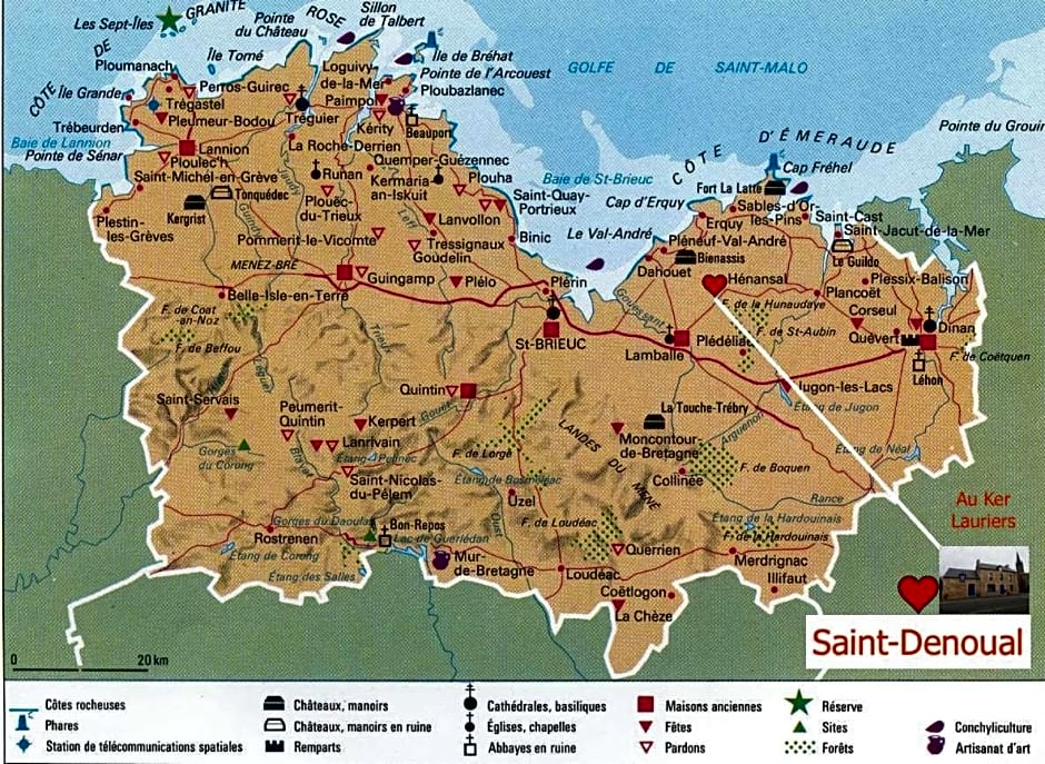 Au Ker Lauriers chambres et table d Hôtes