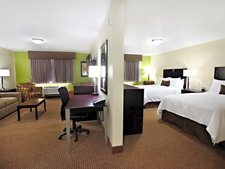 Double Queen Bed