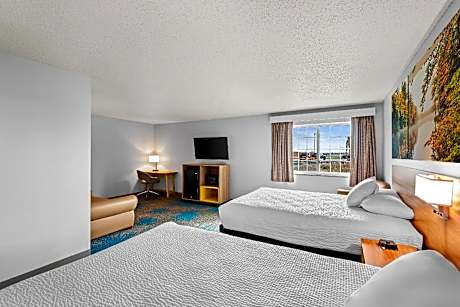 2 Queen Beds Studio Suite Non-Smoking