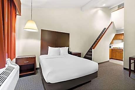 Efficiency King Suite with King Bed Queen Bed and Living room - Non Smoking