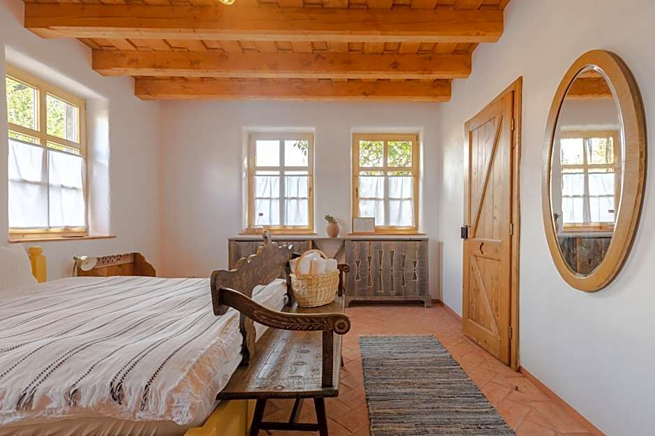 Viscri 32 - White Barn and Blue House