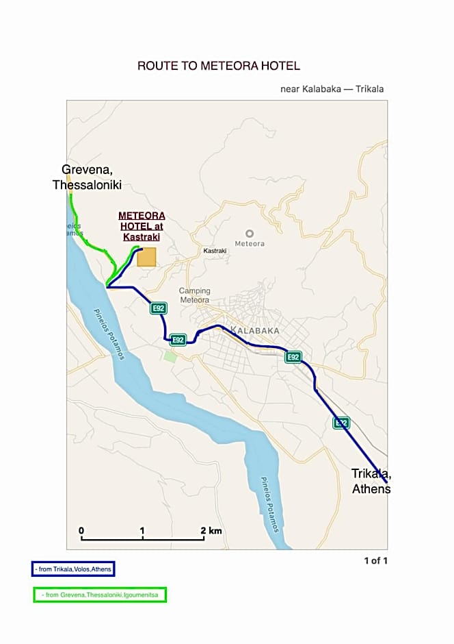 Meteora Hotel at Kastraki