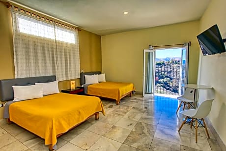 Deluxe Double Room with Two Double Beds