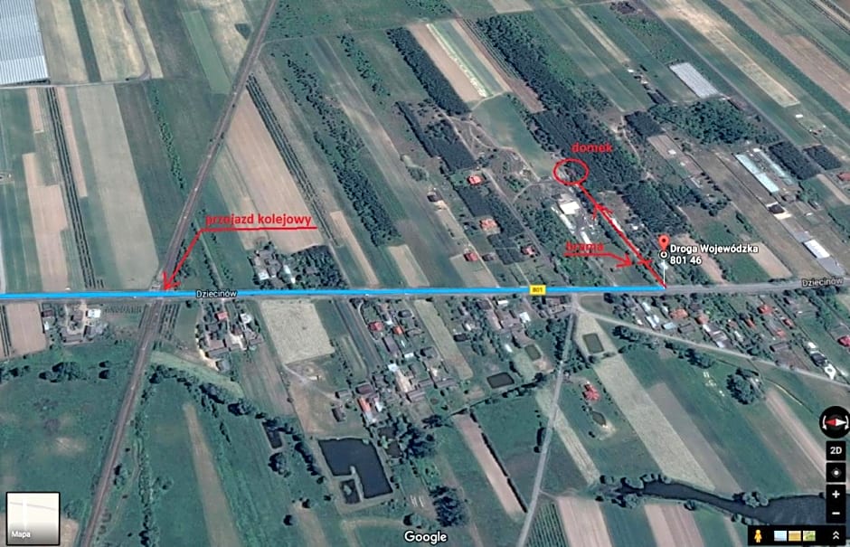 Dom imprezowy z noclegami Dziecinów