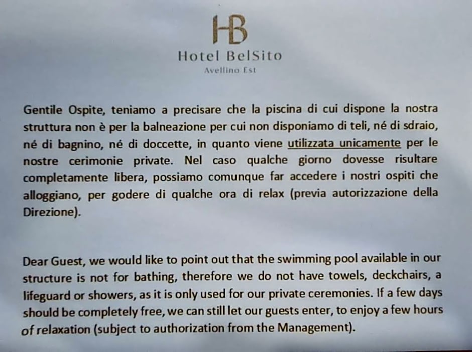 Bel Sito Hotel Due Torri
