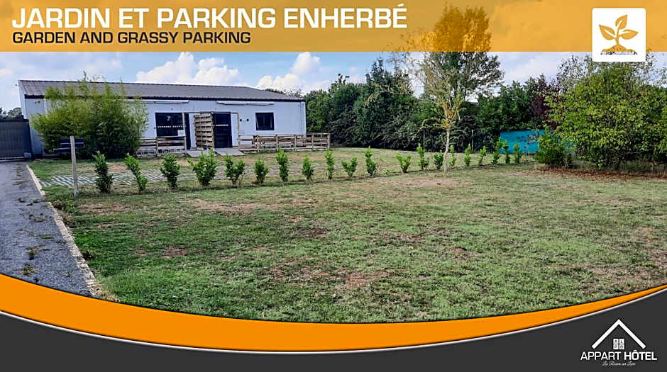 Appart'hôtel Les Prés Blondeau - 1 à 10 personnes - 3 chambres - Terrasse - Parking privé - Wifi