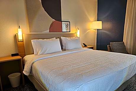 1 King Bed