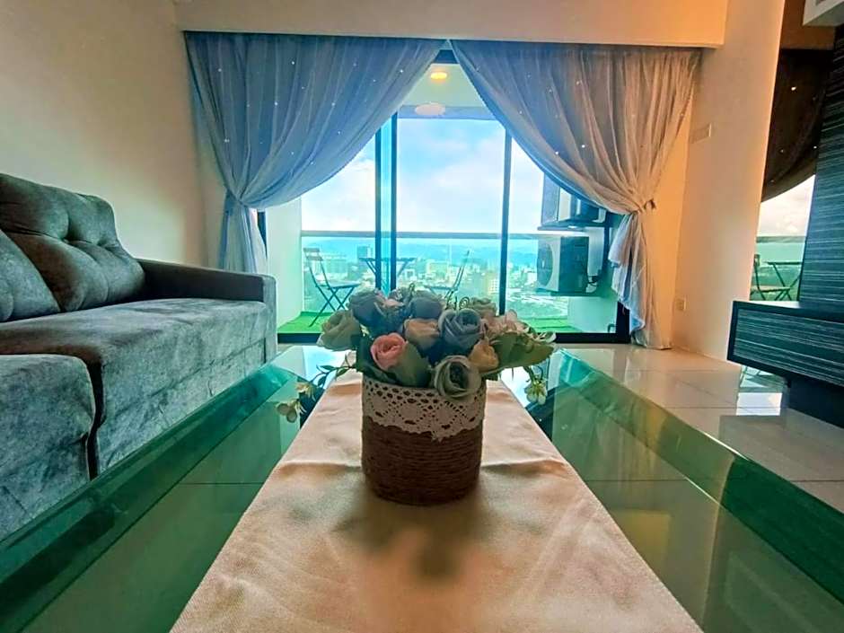 K. Riverfront apartment