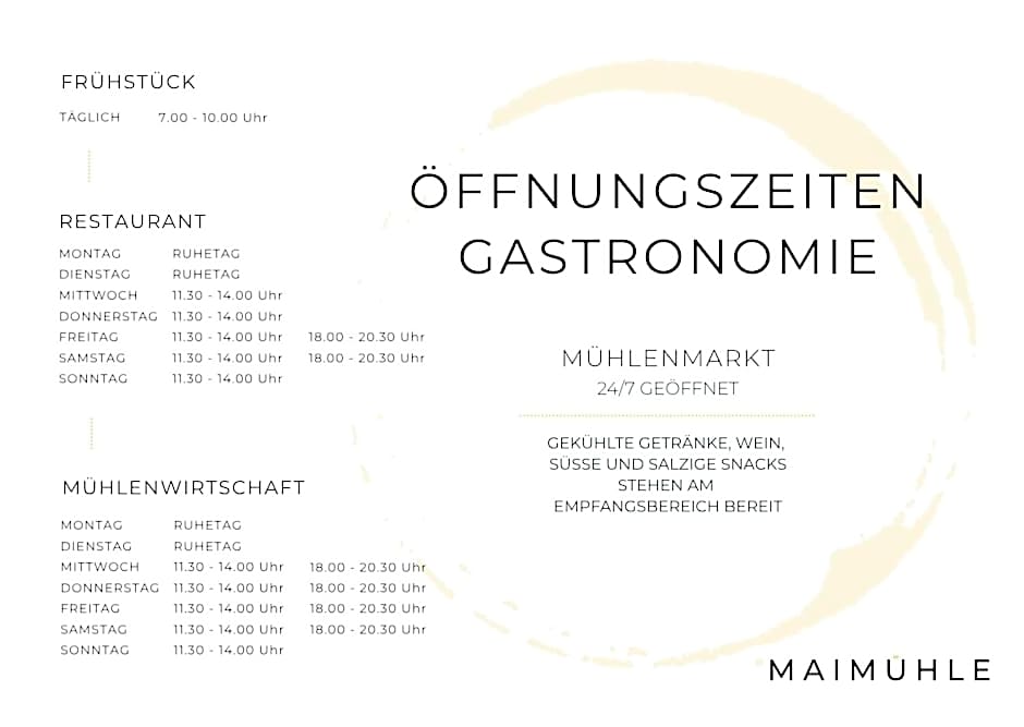 Wein Erlebnis Hotel Maimühle