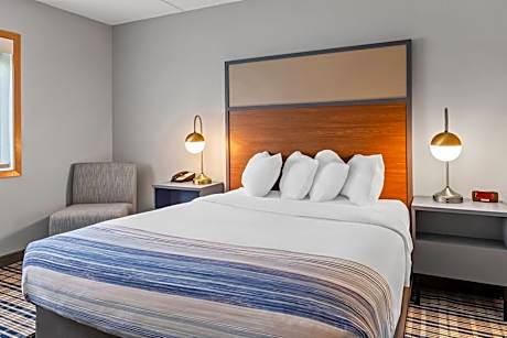 1 Queen Bed Mobility Accessible Room Non-Smoking