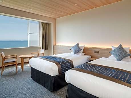 Ocean view Standard Twin Room with Toilet - Non-smoking