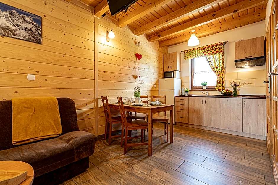 DW KINGA Domki całoroczne 6 os z widokiem na Tatry
