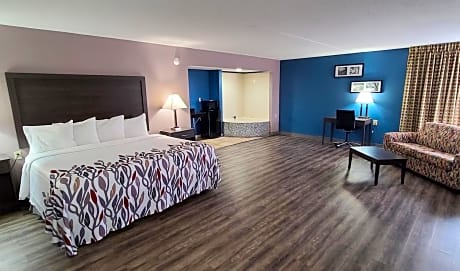 superior room, 1 king bed, non smoking, jetted tub