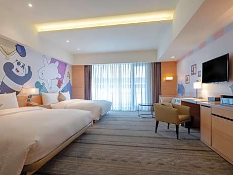 Cartoon Network Room Two Double Beds