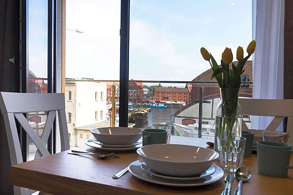 Willa przy Porcie - apartamenty z aneksami kuchennymi