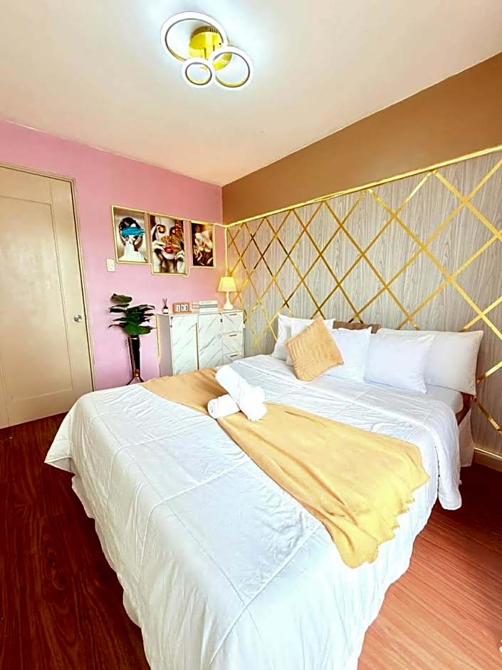 Relaxing 2BR at Camella Northpoint with balcony pool view 3rd floor