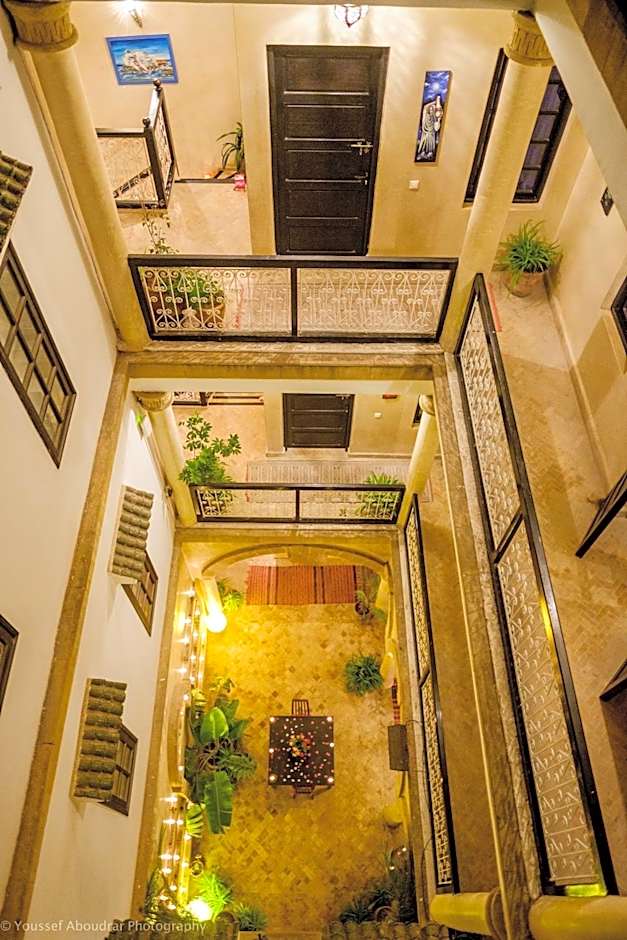 RIAD DAR ASSALAMA Terrasse Vue Mer