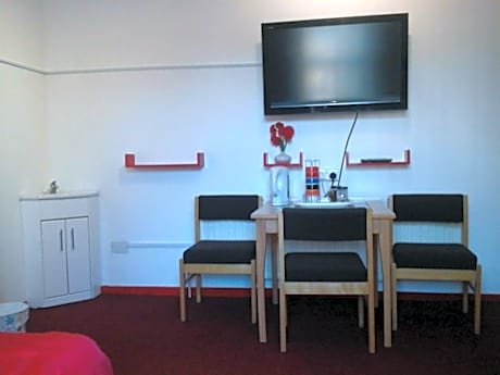 Family Room with Shared Bathroom